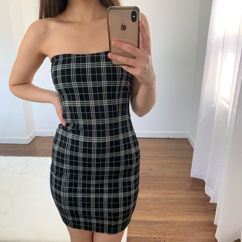 Plaid Dress